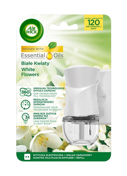 Air Wick odświeżacz elektryczny kpl Białe Kwiaty
