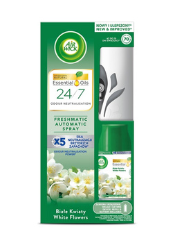 Air Wick Freshmatic urządzenie + zapas Białe Kwiat