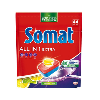 Somat tabletki do zmywarki All in One Lemon 44szt
