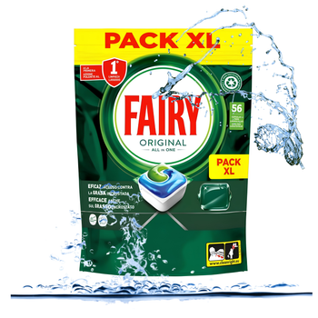 Fairy tabeltki do zmywarki All in One 56szt