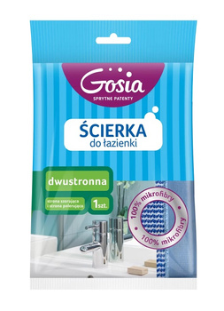 Ścierka Gosia z mikrofibry dwustronna do łazienki