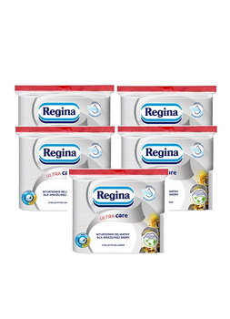 Papier toaletowy Regina Ultra Care 9 rolek x 5op.