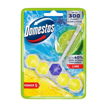 Domestos zawieszka 5 power do wc kulki lime