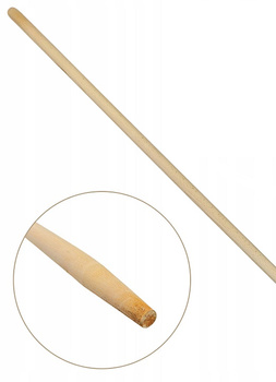 KIJ DREWNIANY SZTYL LAKIER DO SZCZOTKI