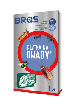 Bros płytka na owady muchy, komary, mrówki, mole