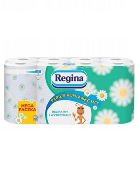 Papier toaletowy Regina Rumianek 3w 16 rolek