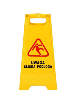 SYGNALIZATOR POTYKACZ UWAGA ŚLISKA PODŁOGA