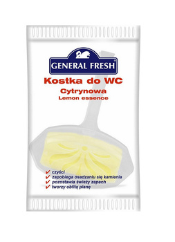 Kostka koszyk do wc General cytryna