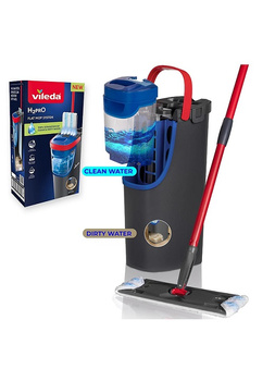 Vileda zestaw H2Pro wiadro + mop płaski