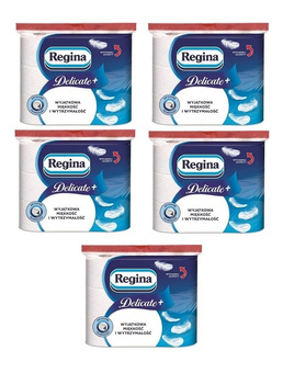Papier toaletowy Regina Delicatis 9 rolek x 5 op.