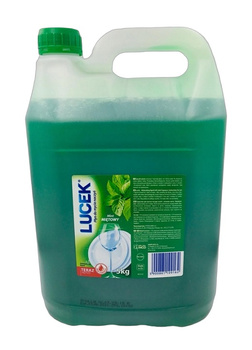 Lucek płyn do mycia naczyń miętowy 5L