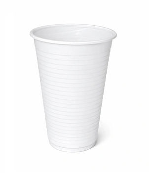 Kubek plastikowy 200ml biały 100szt
