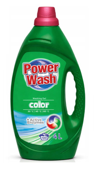 Power Wash żel do prania 4L Color 92 prania