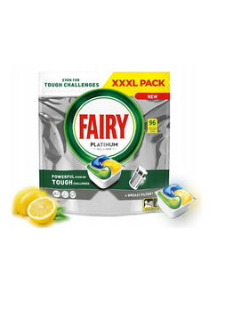 Fairy tabletki do zmywarki Platinum Lemon 96szt