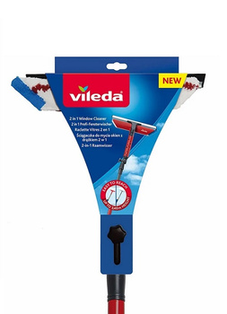 VILEDA ŚCIĄGACZ DO OKIEN Z KIJEM 2W1