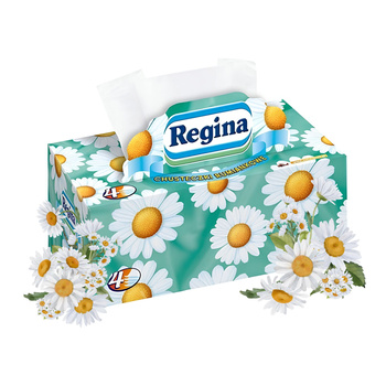 Chusteczki higieniczne Regina Rumianek 4w karton