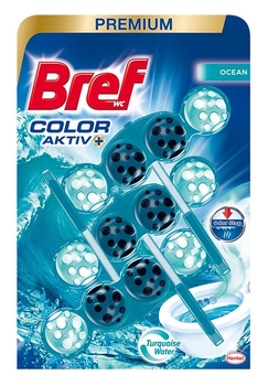 Bref kulki barwiące do wc Color Aktiv Ocean 3x50g