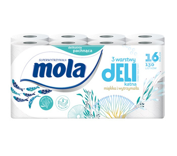 Papier toaletowy Mola Deli Morski 16szt