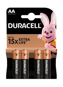 Baterie Duracel LR6 AA 4szt