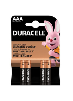 Baterie Duracel LR03 AAA 4szt