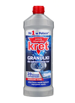 Kret granulki do udrażniania rur 800g