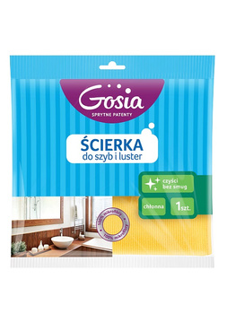 Ścierka Gosia z mikrofibry do szyb i luster 4364