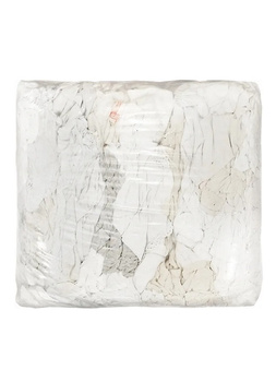 Czyściwo bawełniane białe cięte worek 10kg