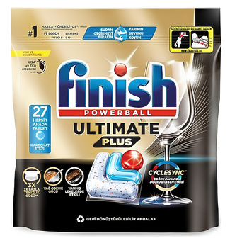 Kapsułki do zmywarki Finish Ultimate 3w1 27szt