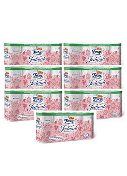 Papier toaletowy Foxy Jedwab 8 rolek x 7op.